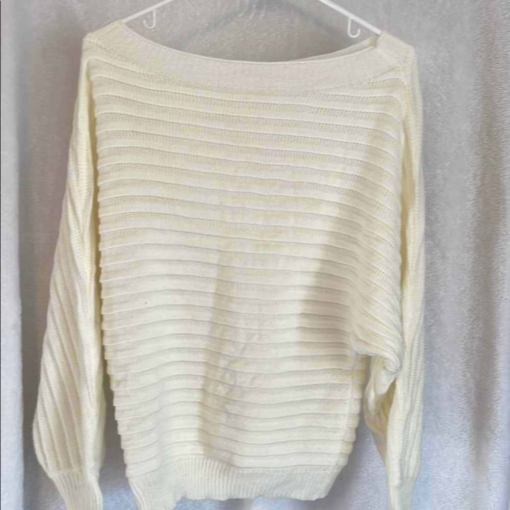 Elegant Cream Sweater